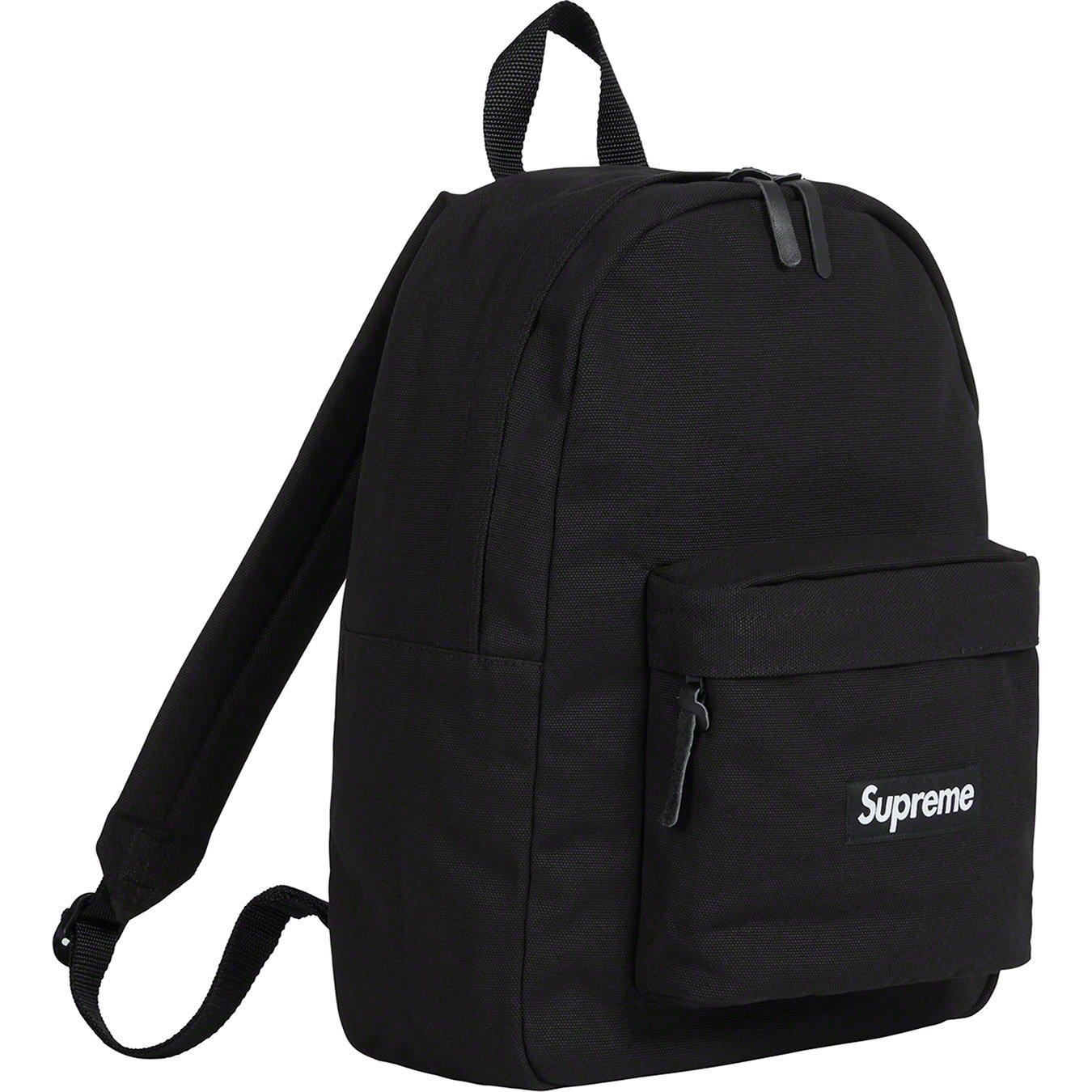 Supreme Canvas Backpack Black 20AW