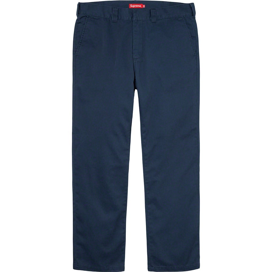 Details on Work Pant Light Navy from fall winter
                                                    2020 (Price is $118)