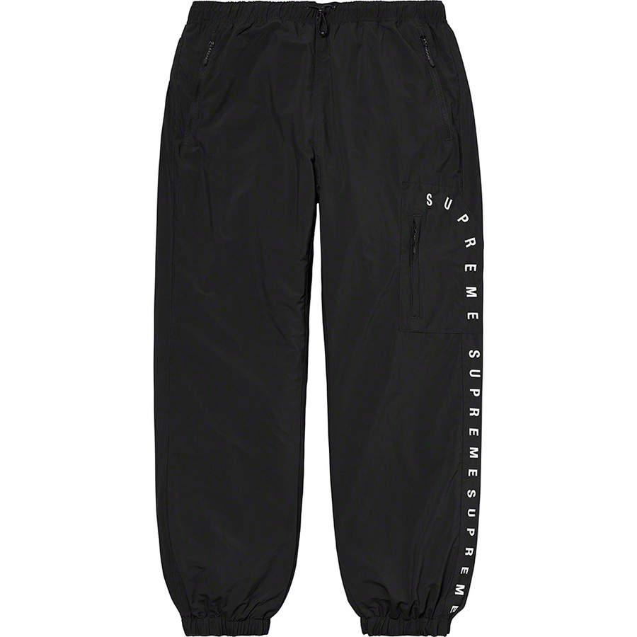 Details on Curve Logos Ripstop Pant Black from fall winter
                                                    2020 (Price is $128)