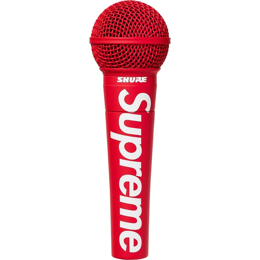 Details on Supreme Shure SM58 Vocal Microphone Red from fall winter
                                                    2020 (Price is $258)