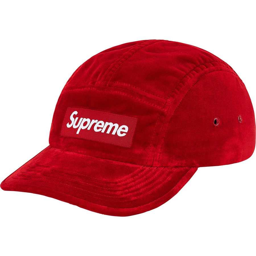Details on Velvet Camp Cap Red from fall winter
                                                    2020 (Price is $54)