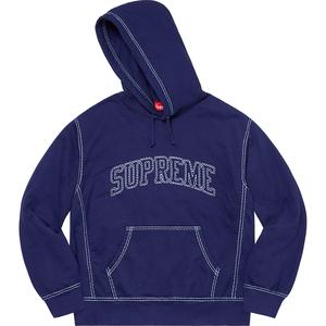 supreme stitched hoodie