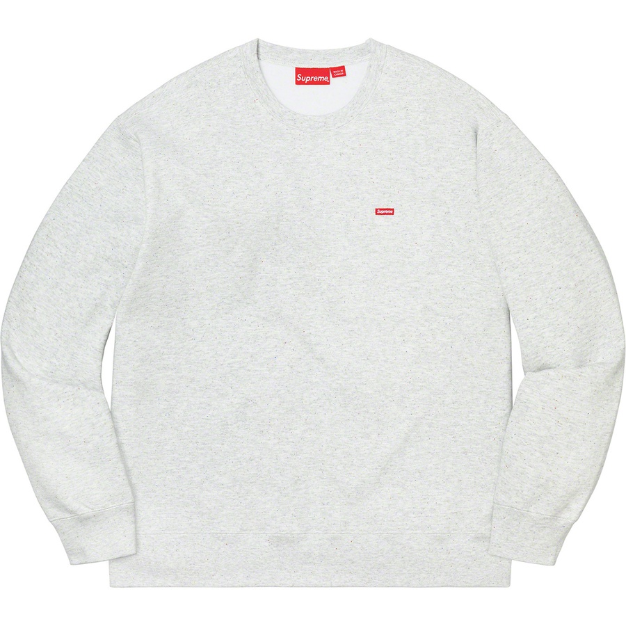 Details on Small Box Crewneck Heather Multi from fall winter
                                                    2020 (Price is $138)