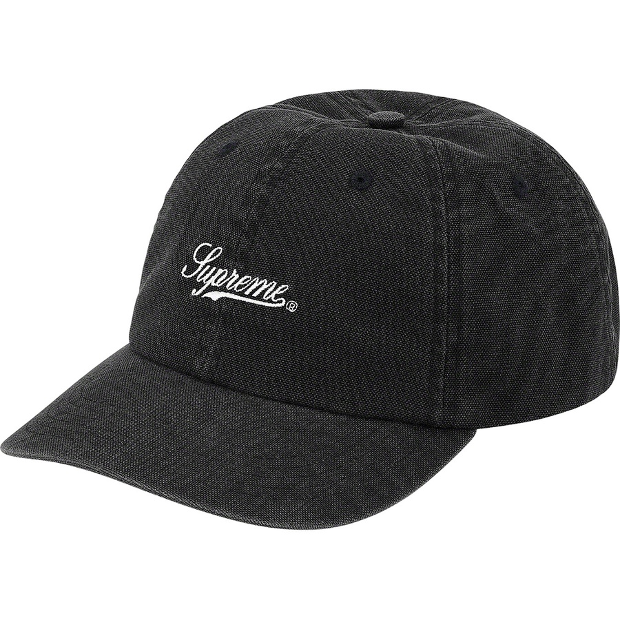 Details on Pigment Print Script Logo 6-Panel Black from fall winter
                                                    2020 (Price is $48)