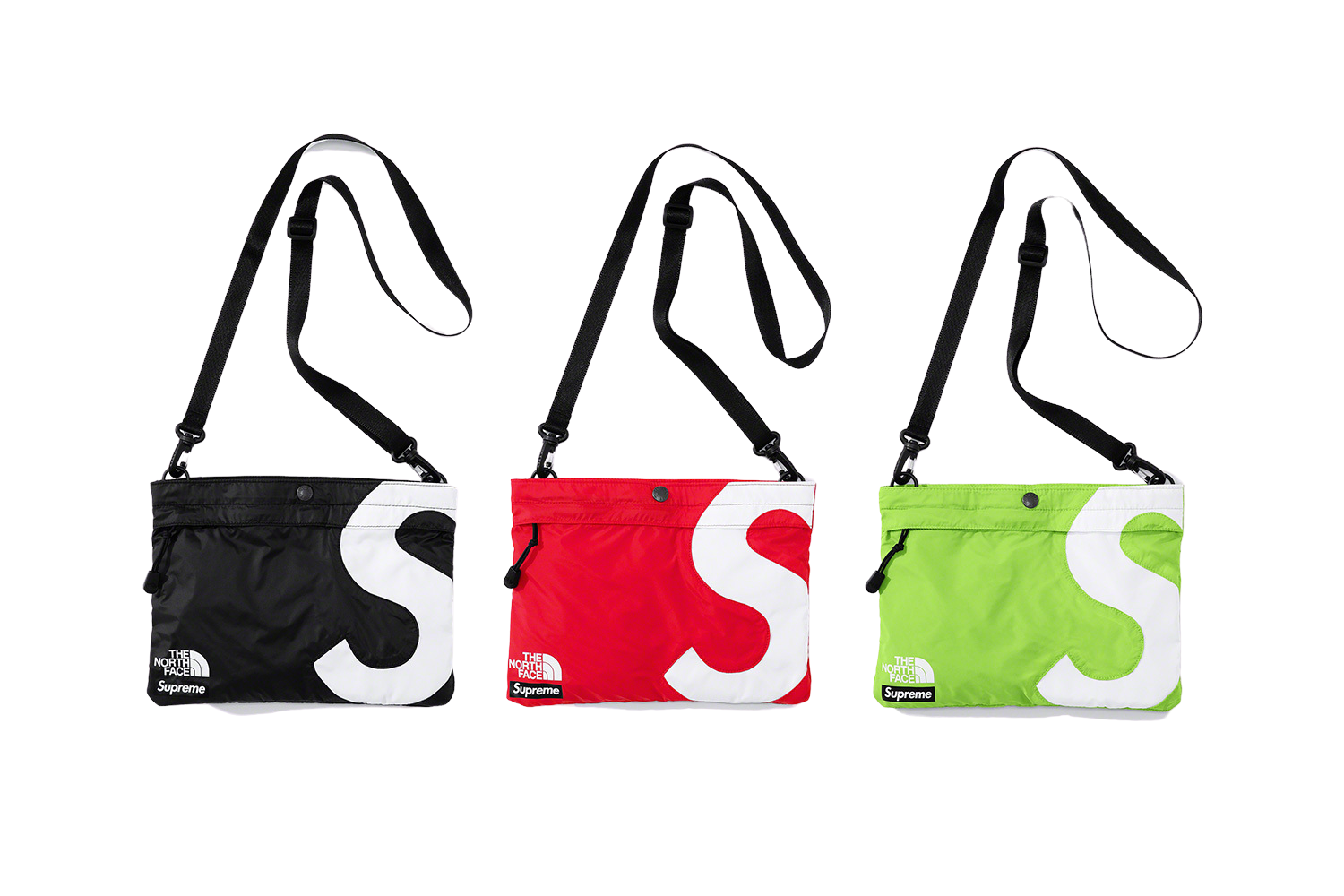 Supreme×TNF S  Logo Shoulder Bag