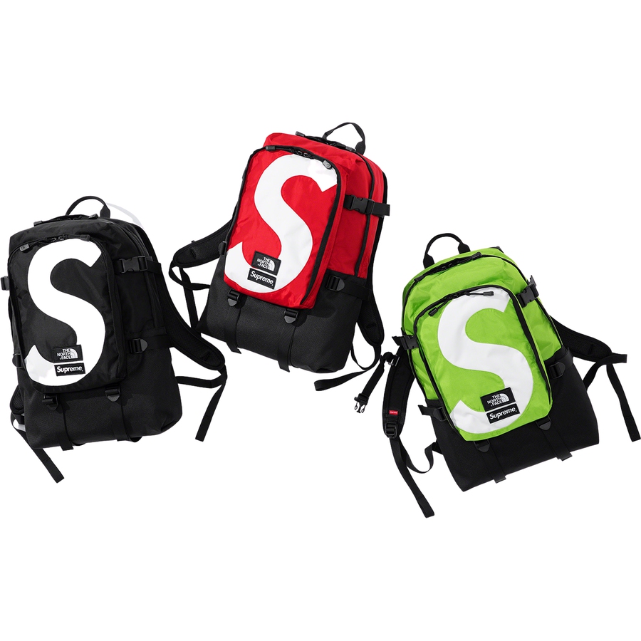 Details on Supreme The North Face S Logo Expedition Backpack from fall winter
                                            2020 (Price is $158)