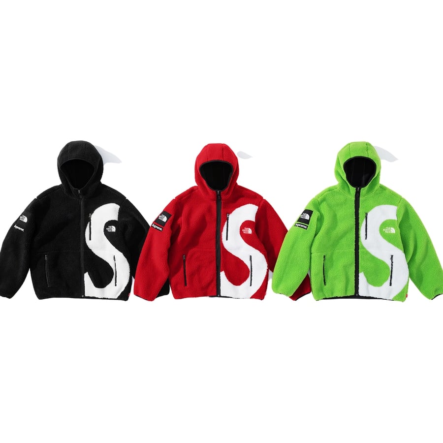 Supreme Supreme The North Face S Logo Hooded Fleece Jacket for fall winter 20 season