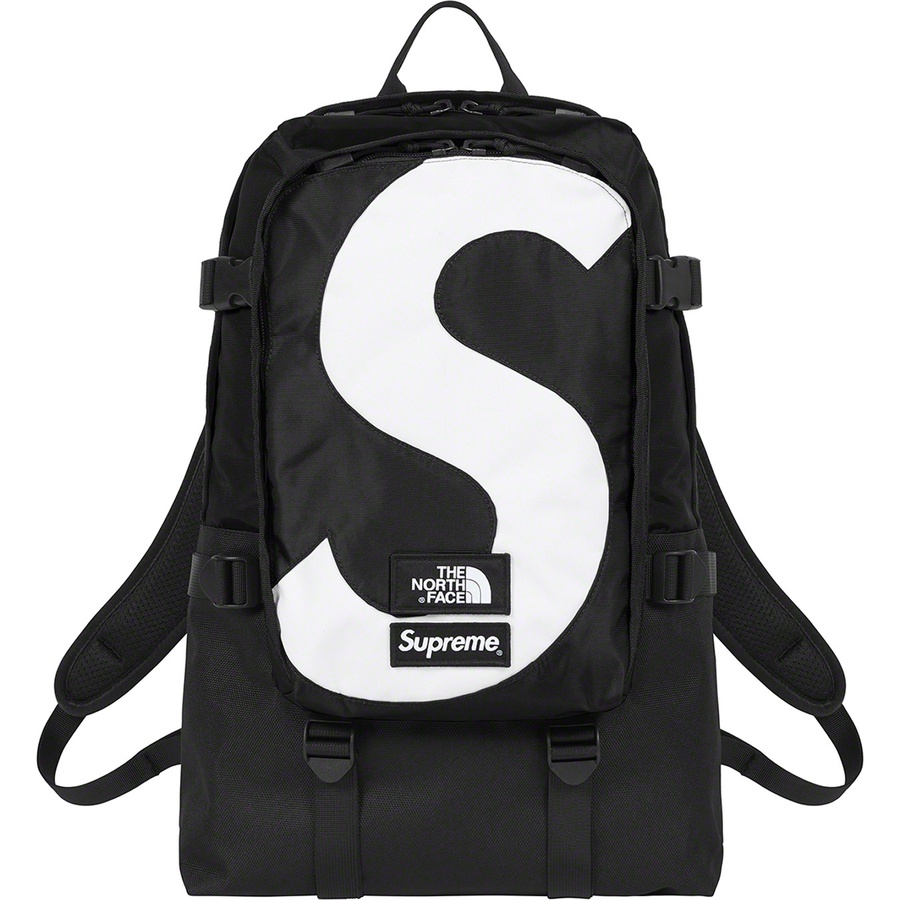 Details on Supreme The North Face S Logo Expedition Backpack Black from fall winter
                                                    2020 (Price is $158)