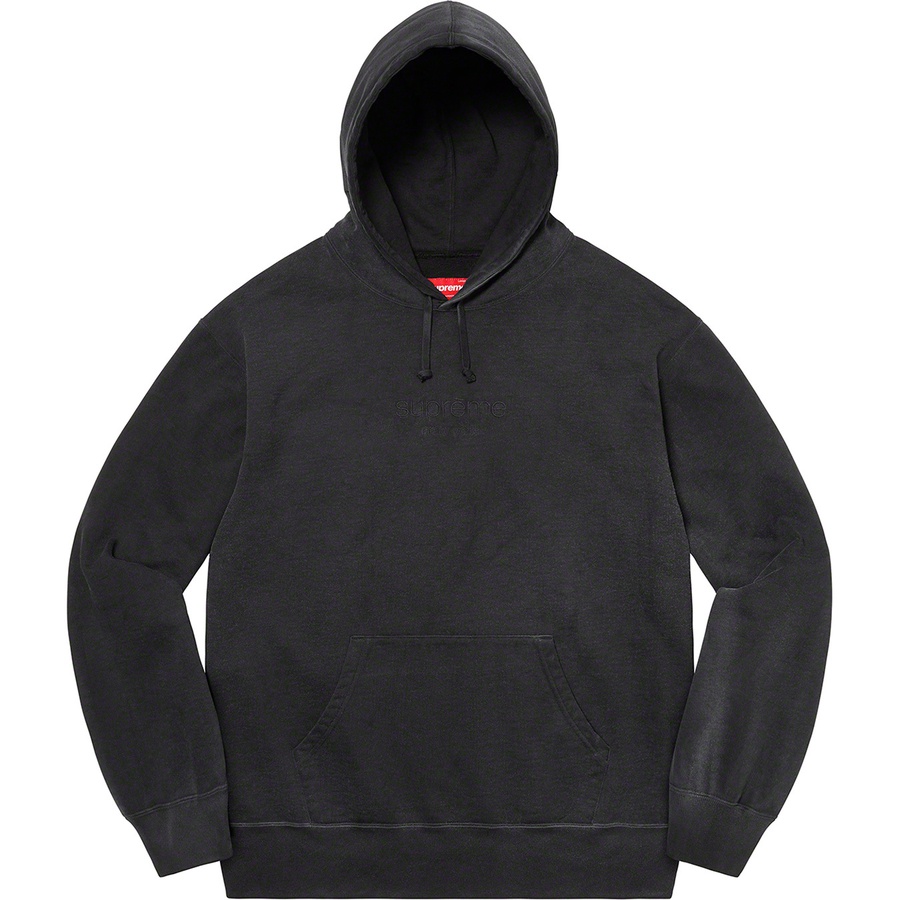 Details on Spray Hooded Sweatshirt Black from fall winter
                                                    2020 (Price is $158)