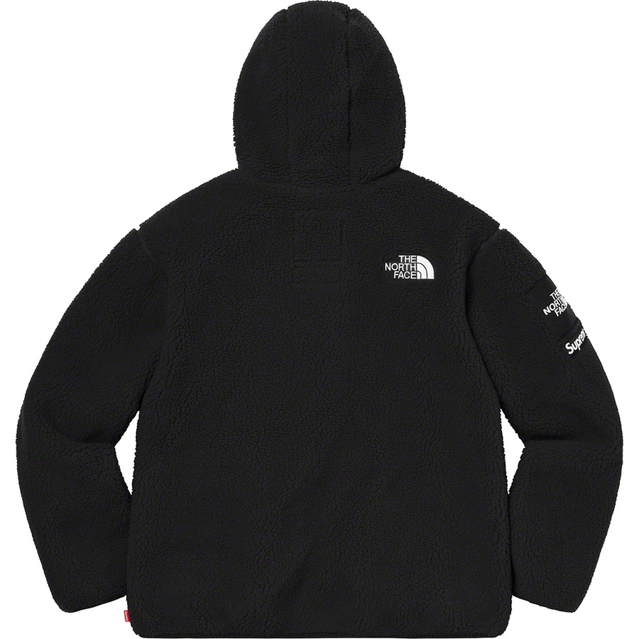 Details on Supreme The North Face S Logo Hooded Fleece Jacket Black from fall winter
                                                    2020 (Price is $298)