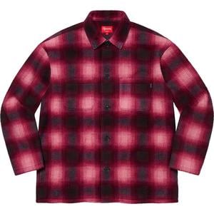 supreme mini shadow plaid shirt