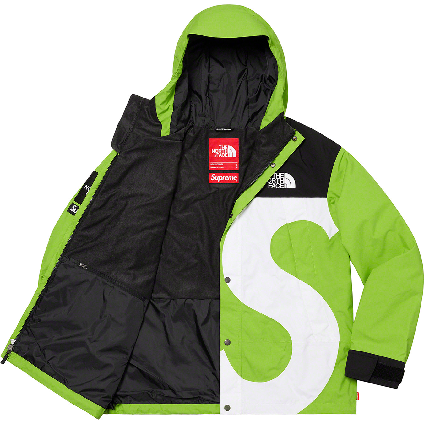 即納商品Supreme S Logo Mountain Jacket Mサイズ マウンテンパーカー
