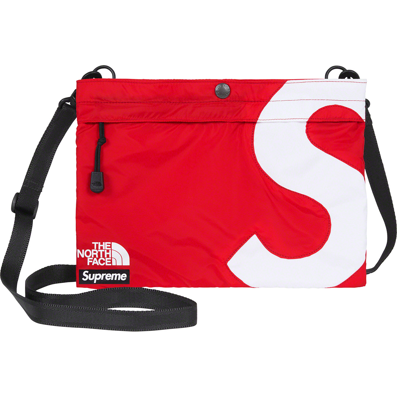 Supreme The North Face Shoulder Bag red-