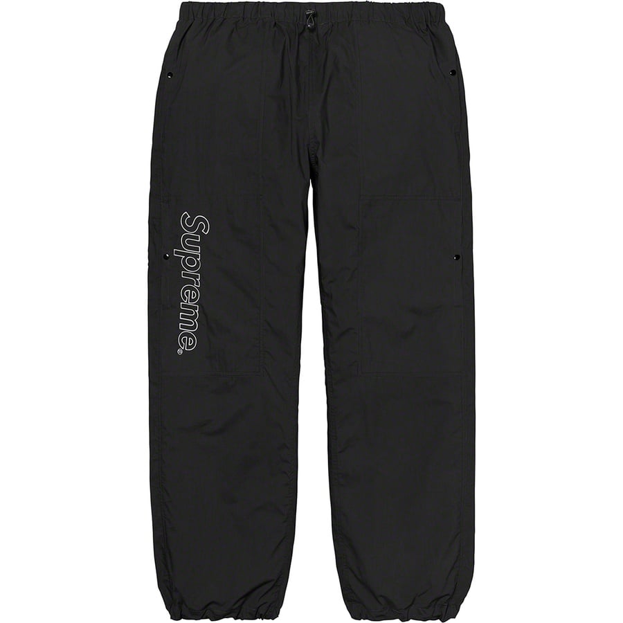 Details on 2-Tone Cinch Pant Black from fall winter
                                                    2020 (Price is $128)