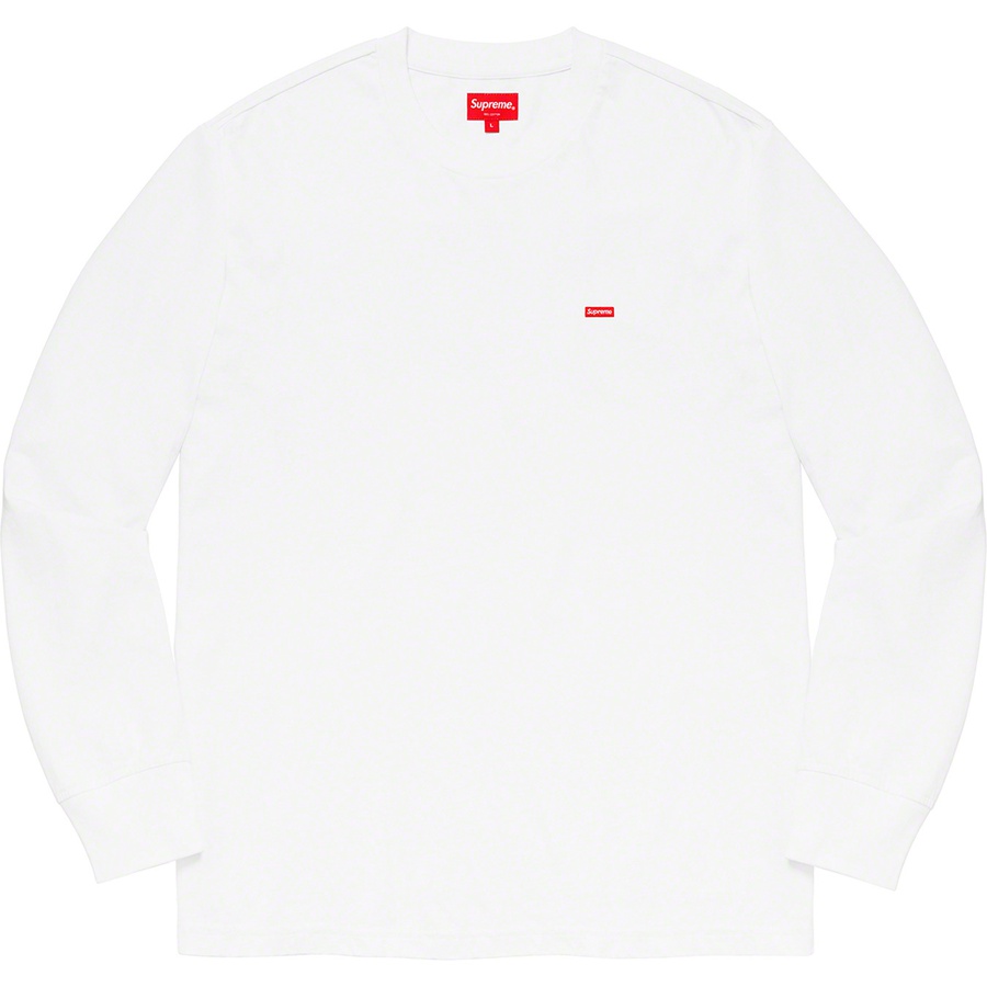 Details on Small Box L S Tee White from fall winter
                                                    2020 (Price is $68)