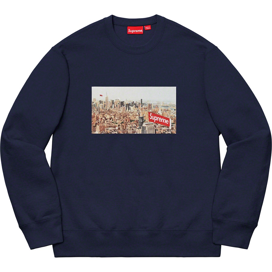Details on Aerial Crewneck Navy from fall winter
                                                    2020 (Price is $148)
