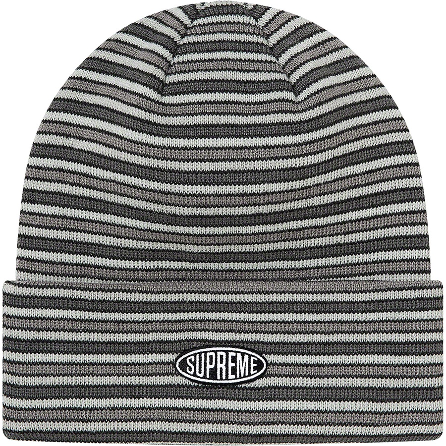 Details on Multi Stripe Beanie Black from fall winter
                                                    2020 (Price is $36)