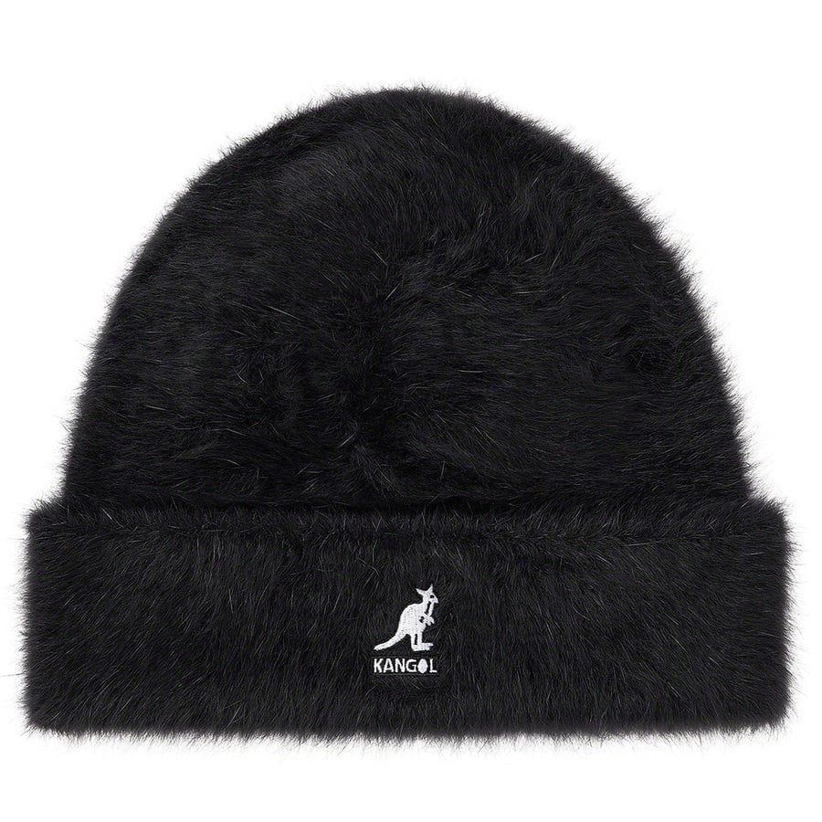 Details on Supreme Kangol Furgora Beanie Black from fall winter
                                                    2020 (Price is $68)