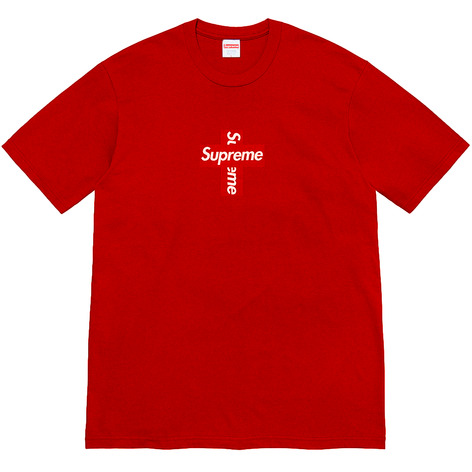 supreme Cross Box Logo Tee black XL