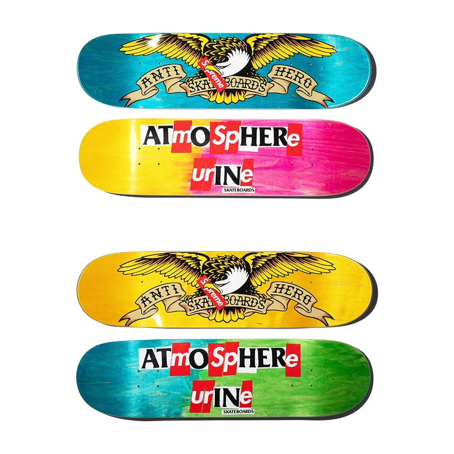 Details on Supreme ANTIHERO Skateboard from fall winter
                                            2020 (Price is $60)
