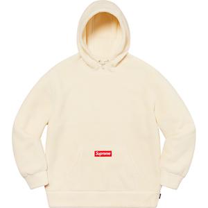 supreme polartec hooded sweatshirt black