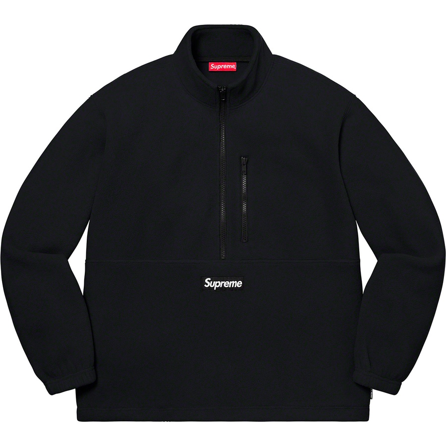Details on Polartec Half Zip Pullover Black from fall winter
                                                    2020 (Price is $128)