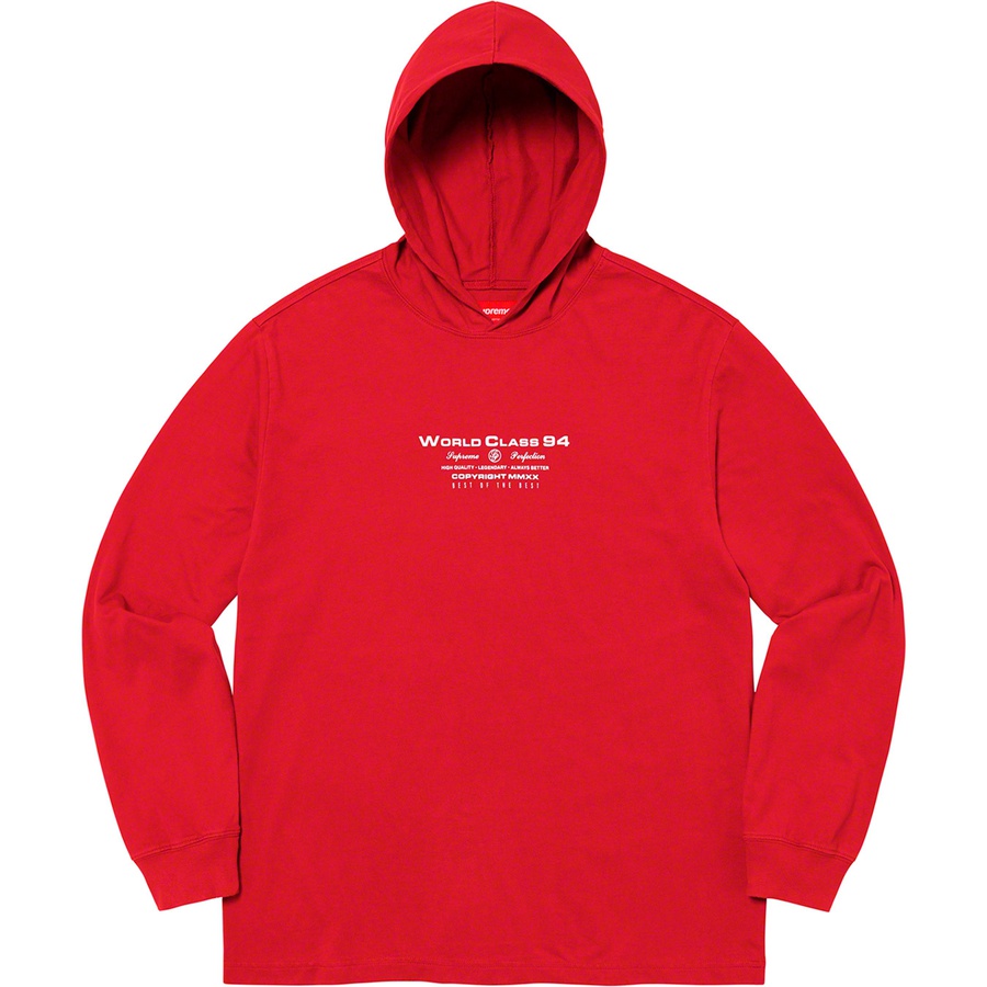 Details on Best Of The Best Hooded L S Top Red from fall winter
                                                    2020 (Price is $88)