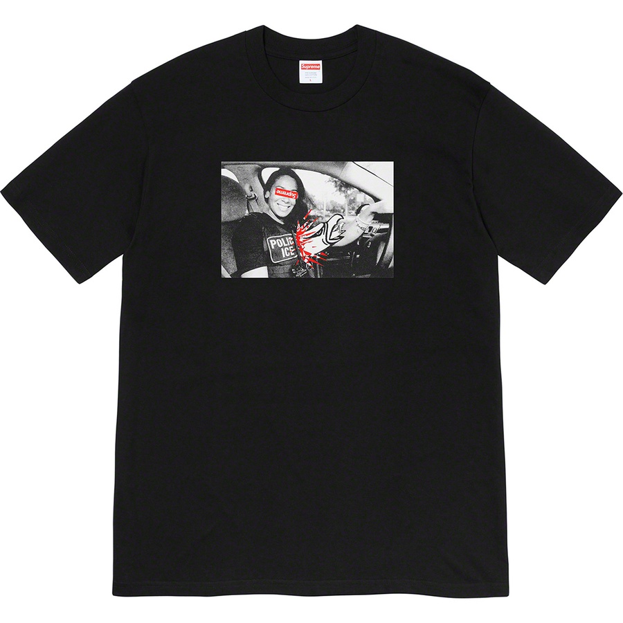 Details on Supreme ANTIHERO ICE Tee Black from fall winter
                                                    2020 (Price is $44)