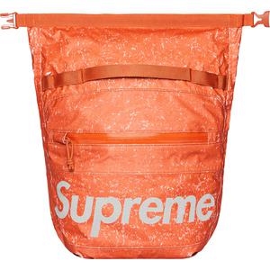 supreme waterproof reflective speckled shoulder bolsa black