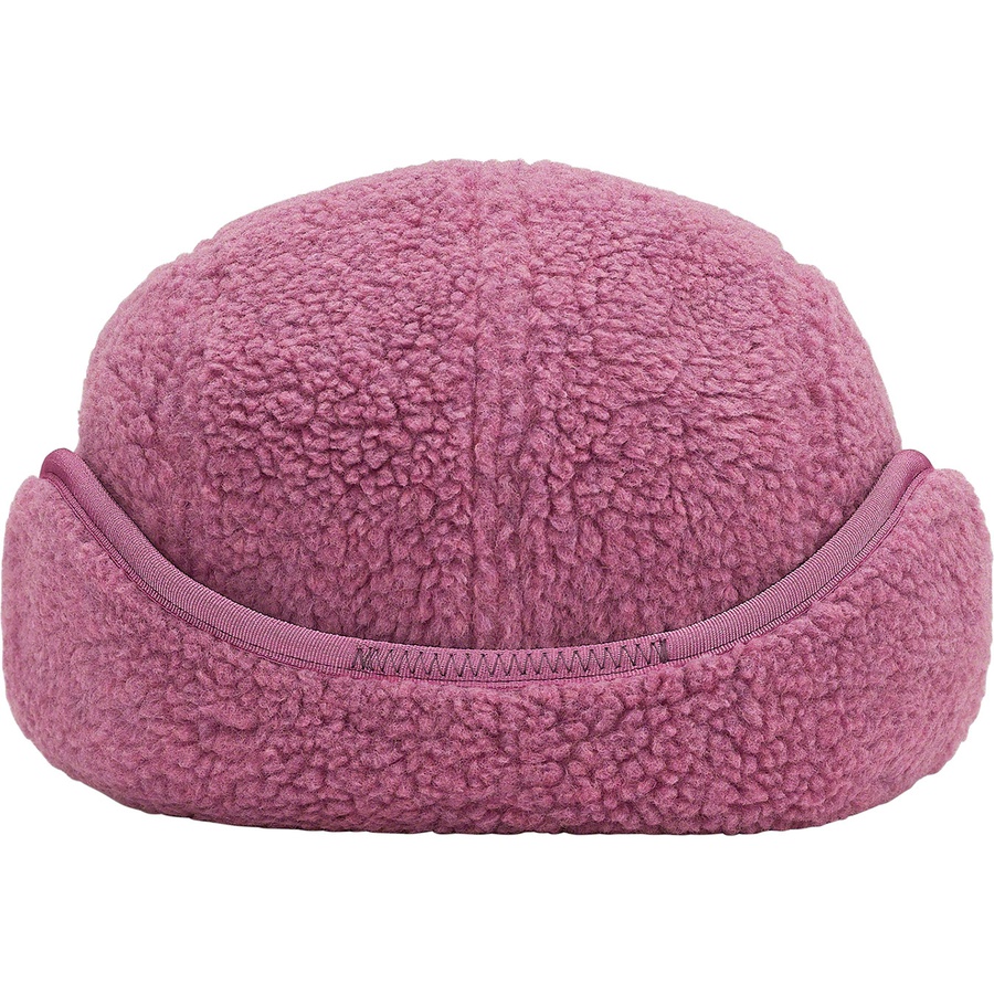 Details on Deep Pile Earflap Camp Cap Dusty Pink from fall winter
                                                    2020 (Price is $54)