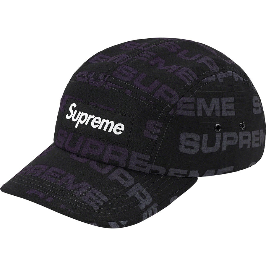 Details on Reactive Print Camp Cap Black from fall winter
                                                    2020 (Price is $48)