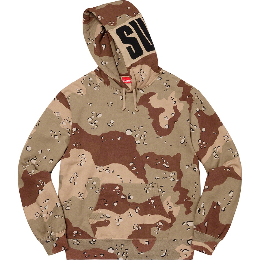 Details on Rib Hooded Sweatshirt Chocolate Chip Camo from fall winter
                                                    2020 (Price is $158)