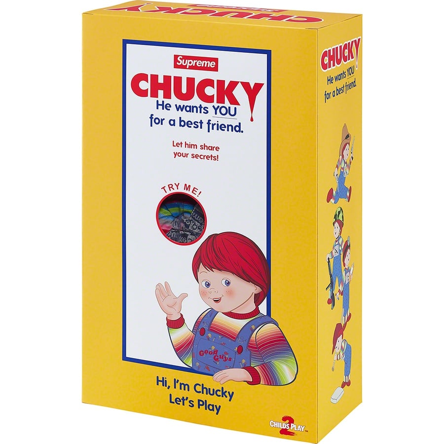 Details on Supreme Chucky Doll Chucky  from fall winter
                                                    2020 (Price is $128)