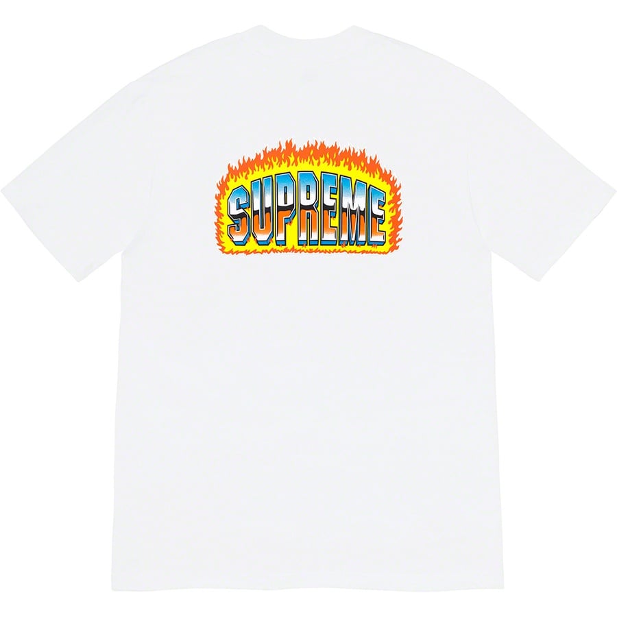 Details on Chrome Tee White from fall winter
                                                    2020 (Price is $38)