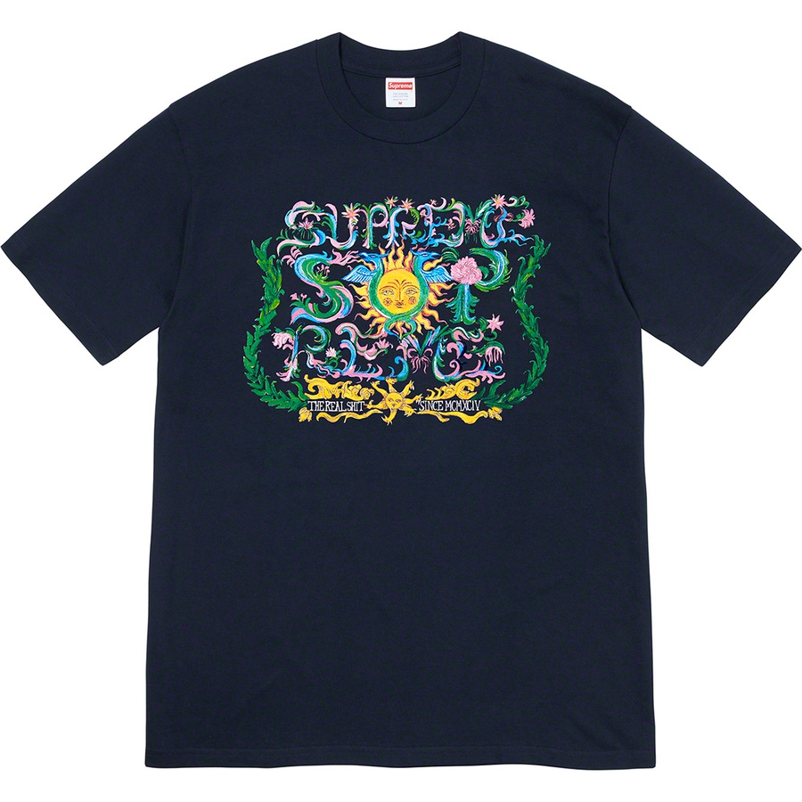 Details on Crest Tee Navy from spring summer
                                                    2021 (Price is $38)