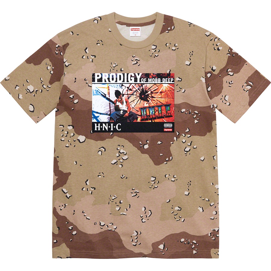 Details on HNIC Tee Chocolate Chip Camo from spring summer
                                                    2021 (Price is $44)
