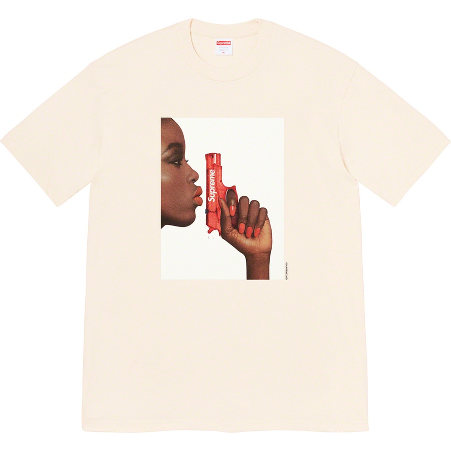 Details on Water Pistol Tee Natural from spring summer
                                                    2021 (Price is $38)