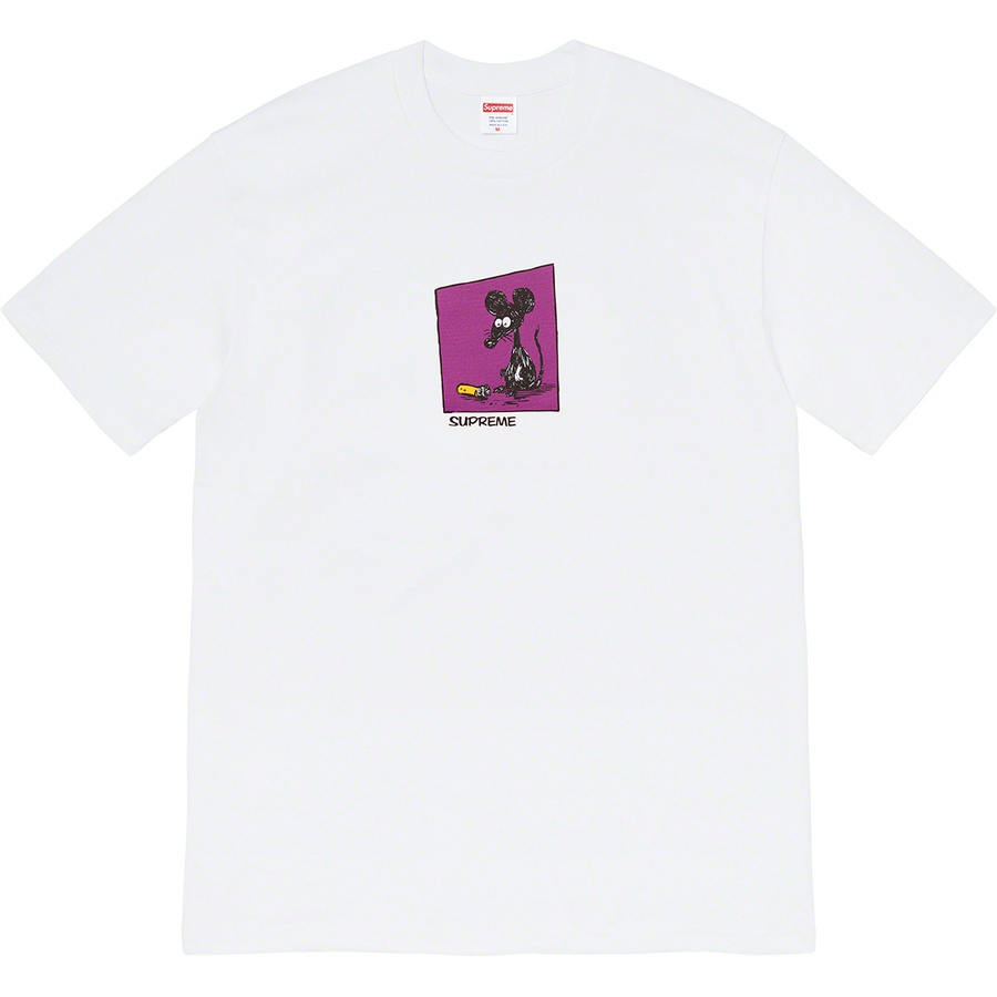 Details on Mouse Tee White from spring summer
                                                    2021 (Price is $38)