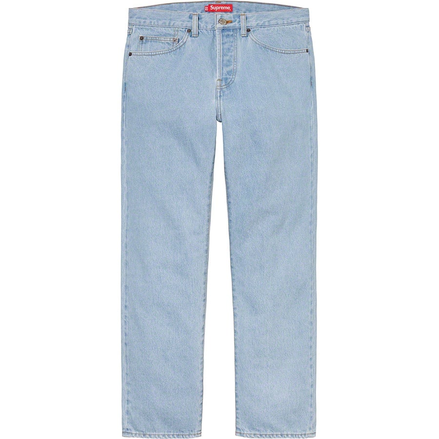 Details on Stone Washed Slim Jean Stone Washed Indigo from spring summer
                                                    2021 (Price is $178)