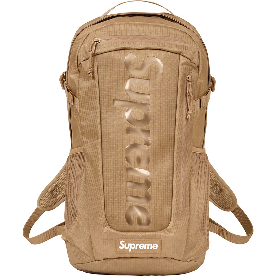Details on Backpack Tan from spring summer
                                                    2021 (Price is $148)