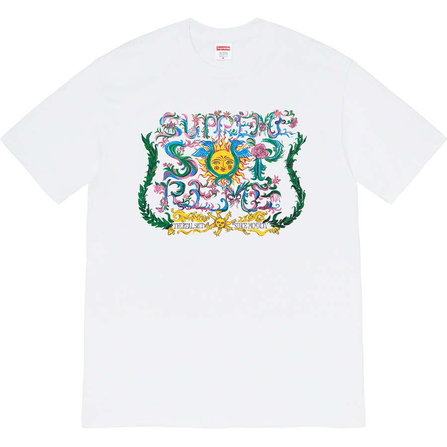 Details on Crest Tee White from spring summer
                                                    2021 (Price is $38)