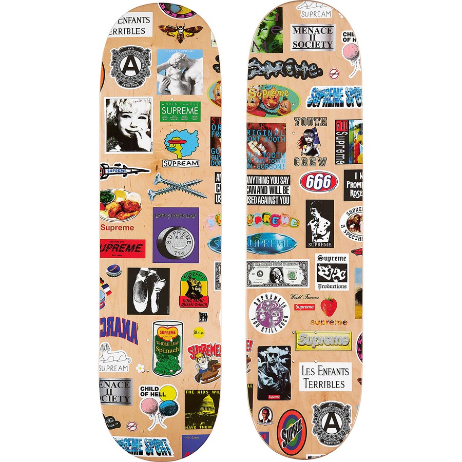Details on Stickers Skateboard Natural - 8.5" x 32.25" from spring summer
                                                    2021 (Price is $52)