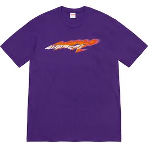 supreme wind tee peach