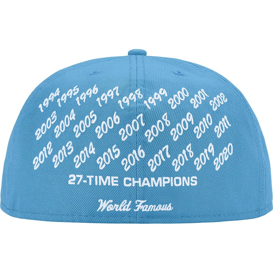 Details on Champions Box Logo New Era Bright Blue from spring summer
                                                    2021 (Price is $48)