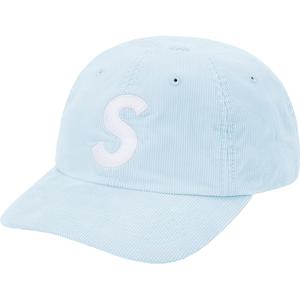 Fine Wale Corduroy S Logo 6-Panel - spring summer 2021 - Supreme