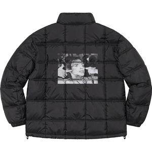 supreme iggy pop puffy jacket orange