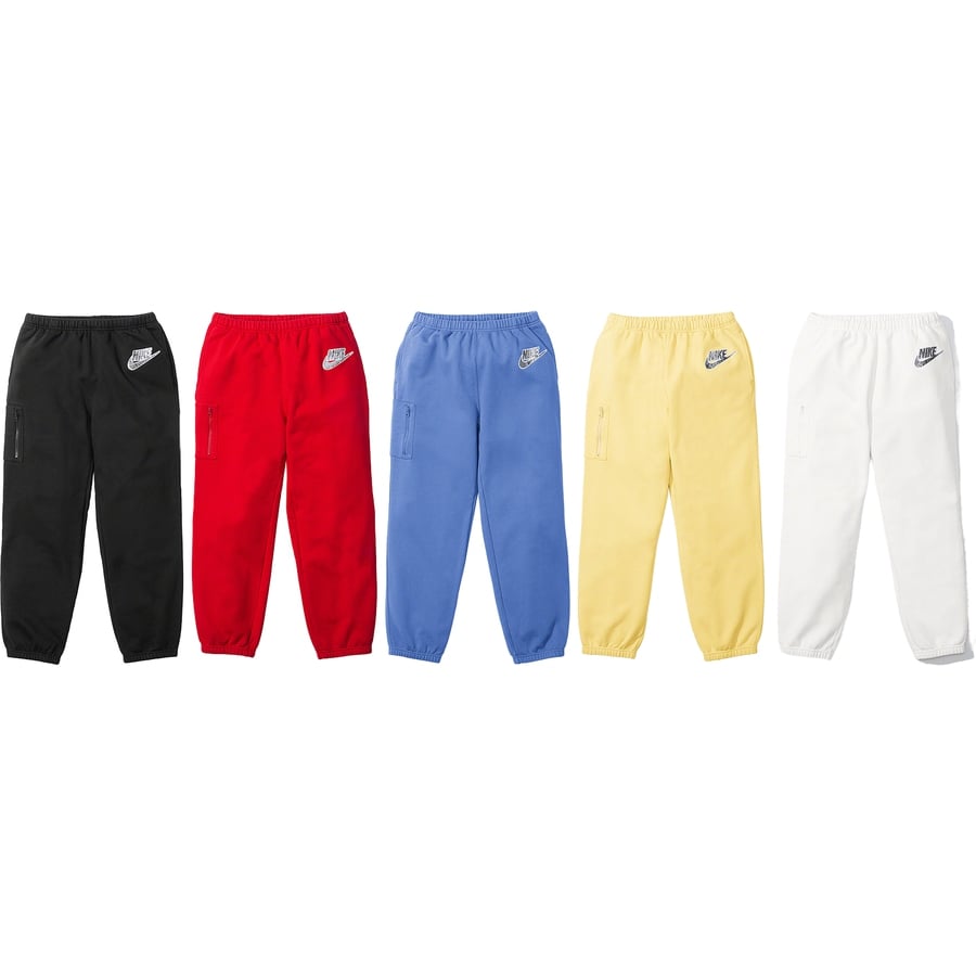 Details on Supreme Nike Cargo Sweatpant from spring summer
                                            2021 (Price is $138)
