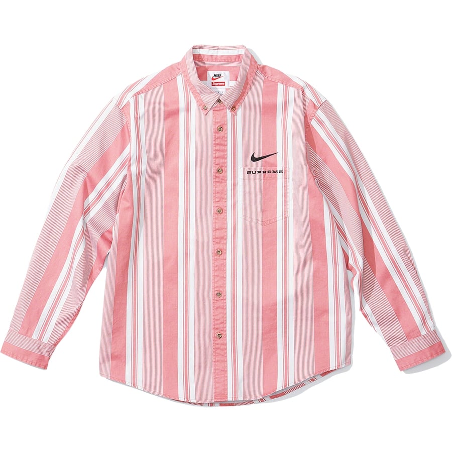 Details on Supreme Nike Cotton Twill Shirt  from spring summer
                                                    2021 (Price is $128)