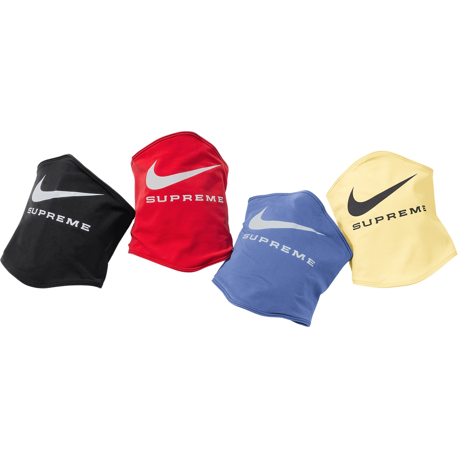 Details on Supreme Nike Neck Warmer from spring summer
                                            2021 (Price is $35)