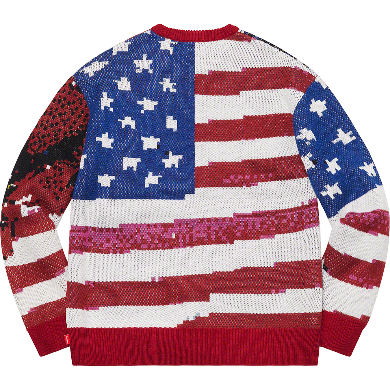 supreme Digital Flag Sweater